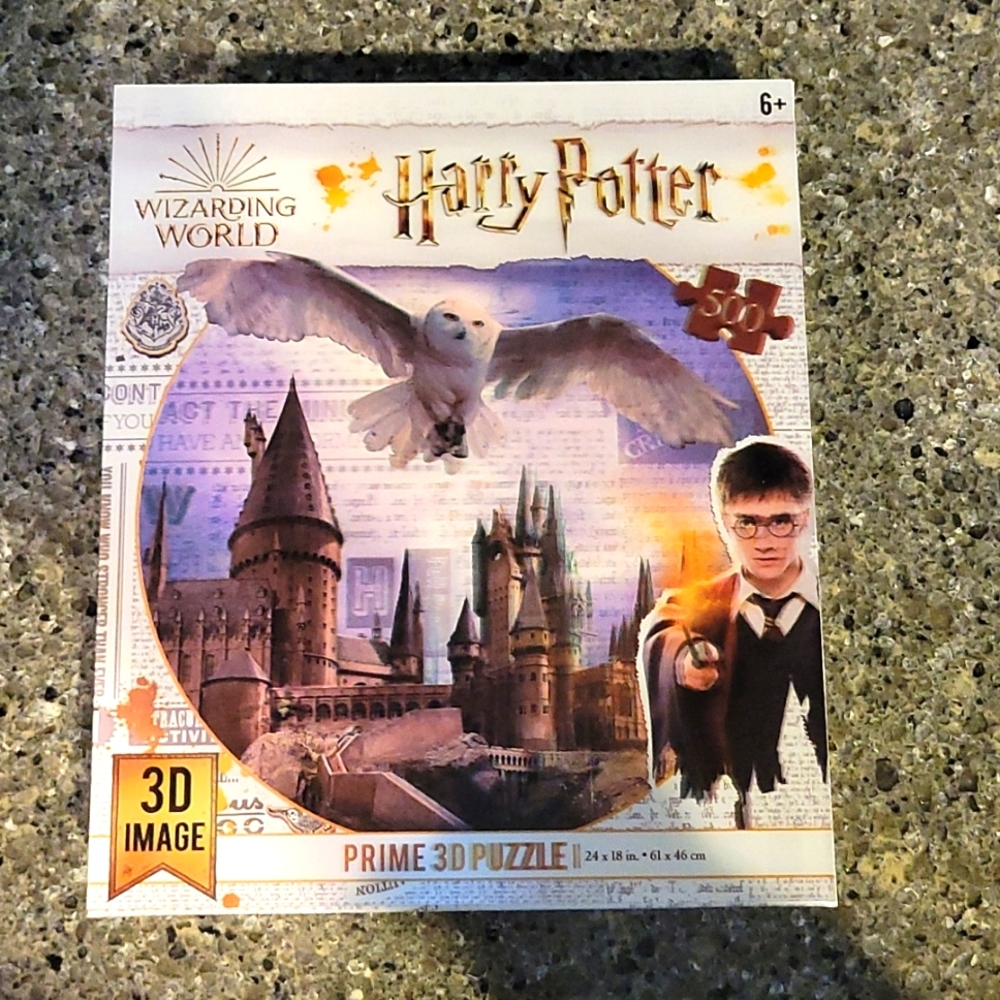 Harry Potter Wizarding World 3D 500 Pieces Puzzle NEW